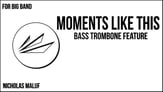 Moments Like This Jazz Ensemble sheet music cover